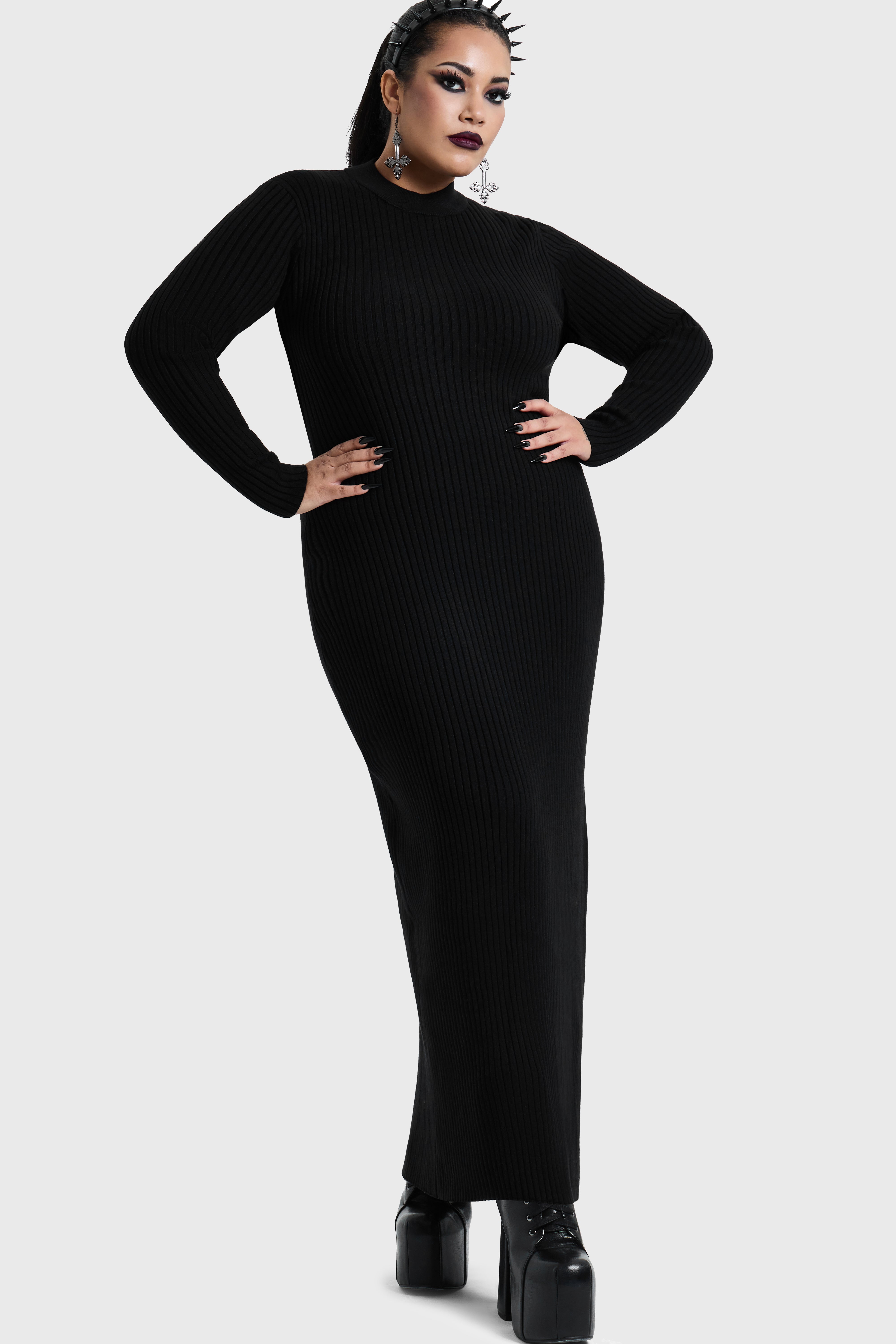 SKULTRA KNIT MAXI DRESS