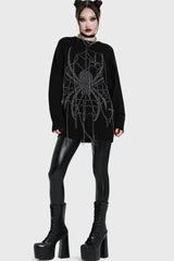 Spiderella Knitted Sweater