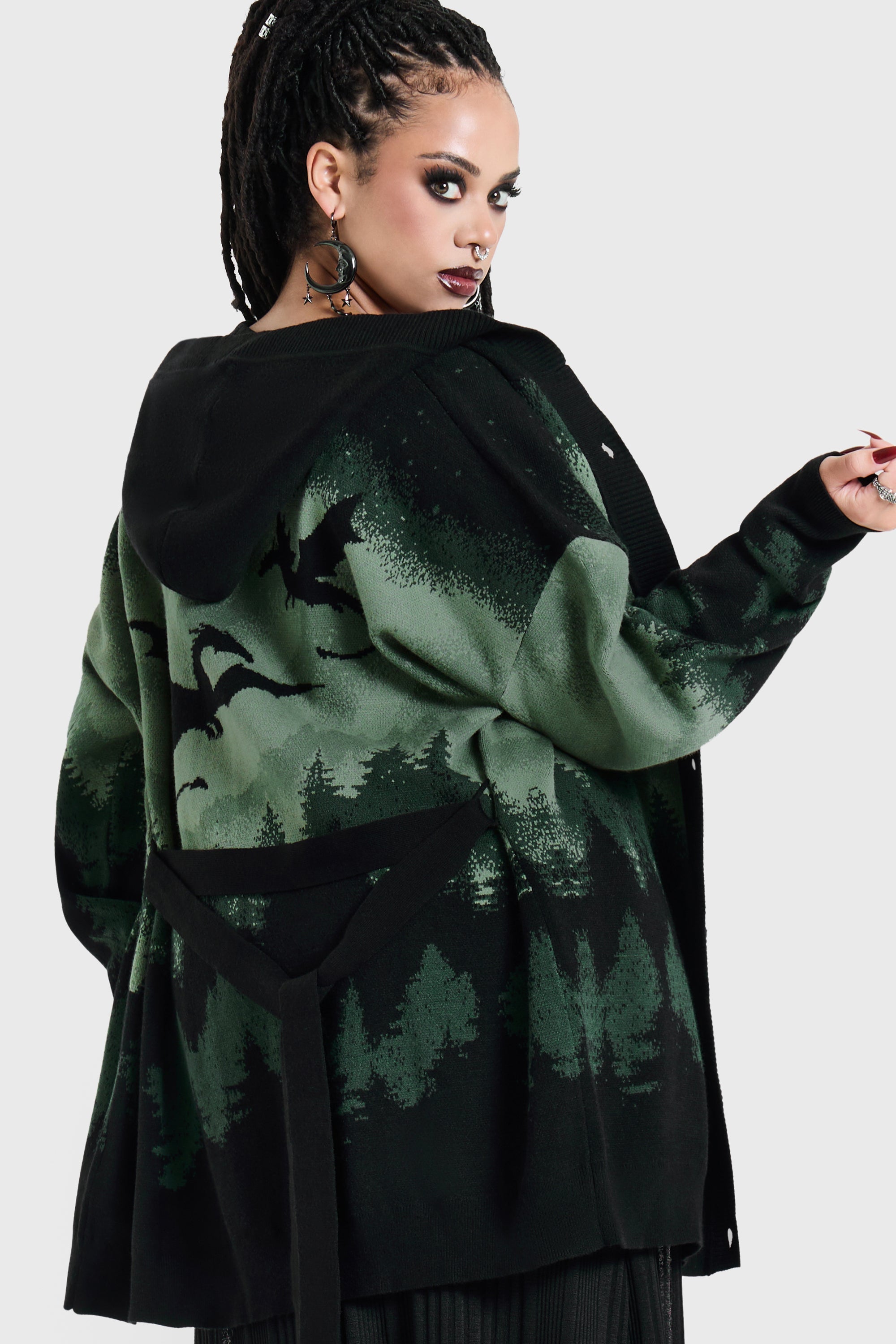 Stellar Night Knitted Cardigan