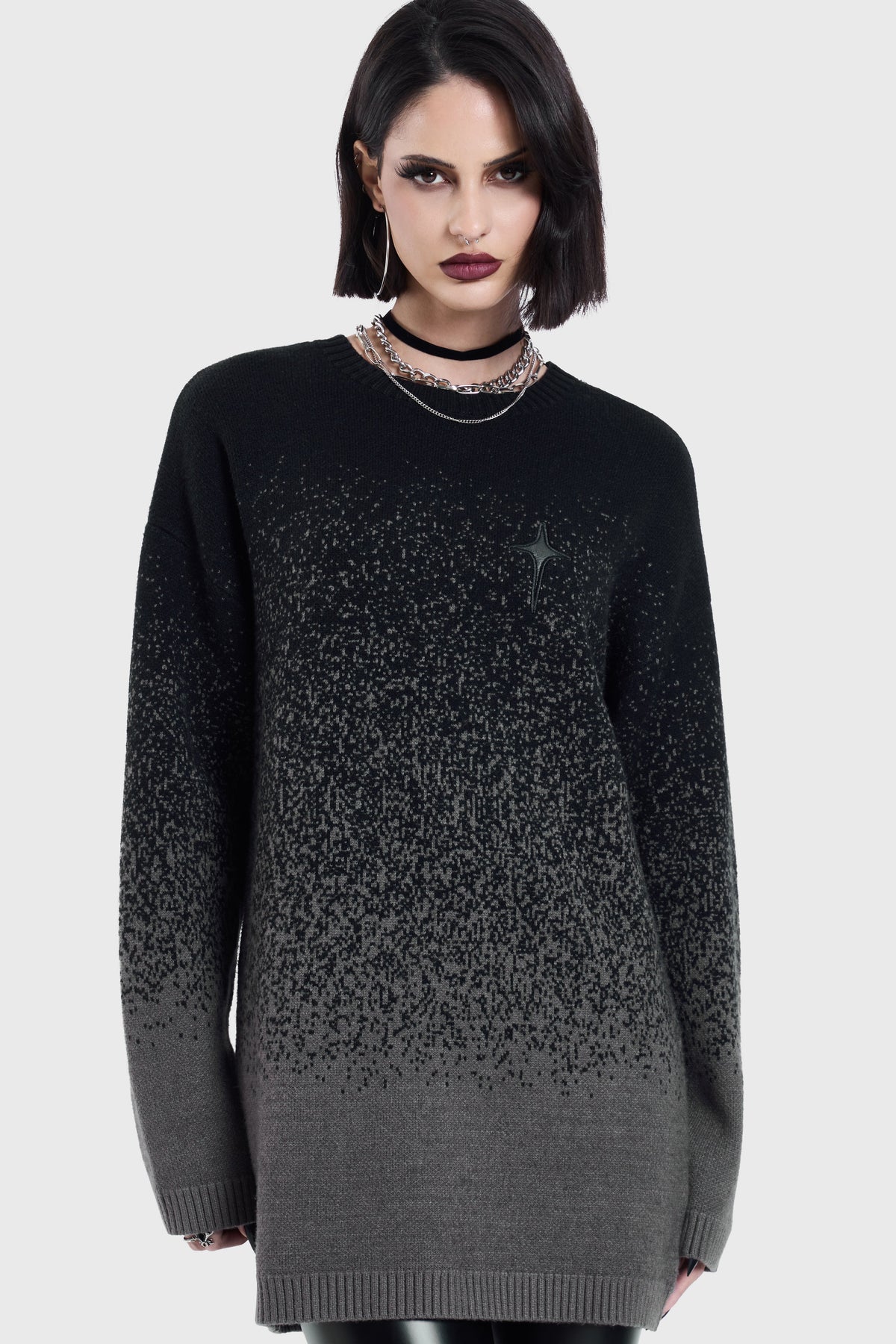 Still Hungry Gradient Knit Sweater