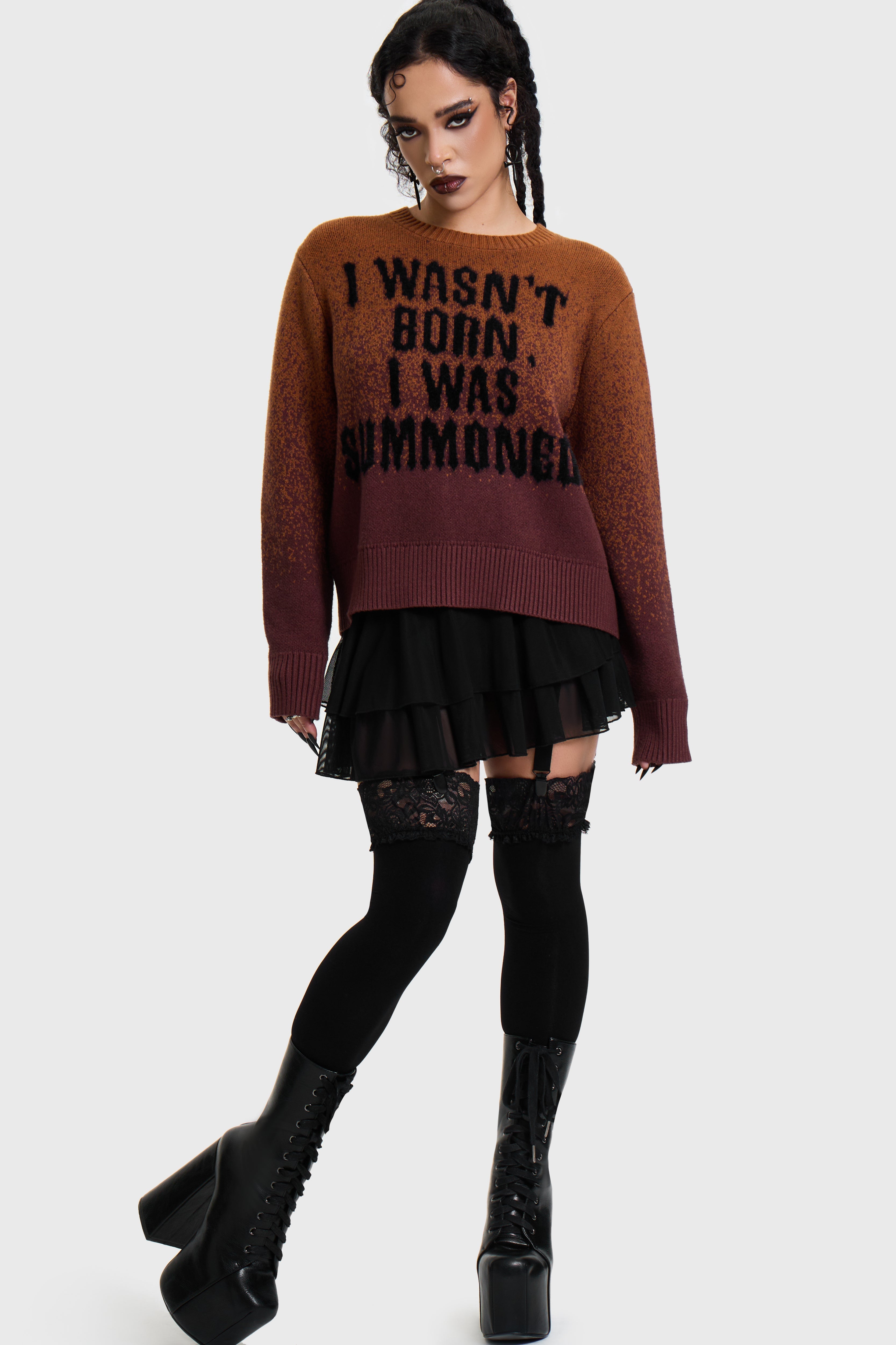 Summoned Knitted Sweater