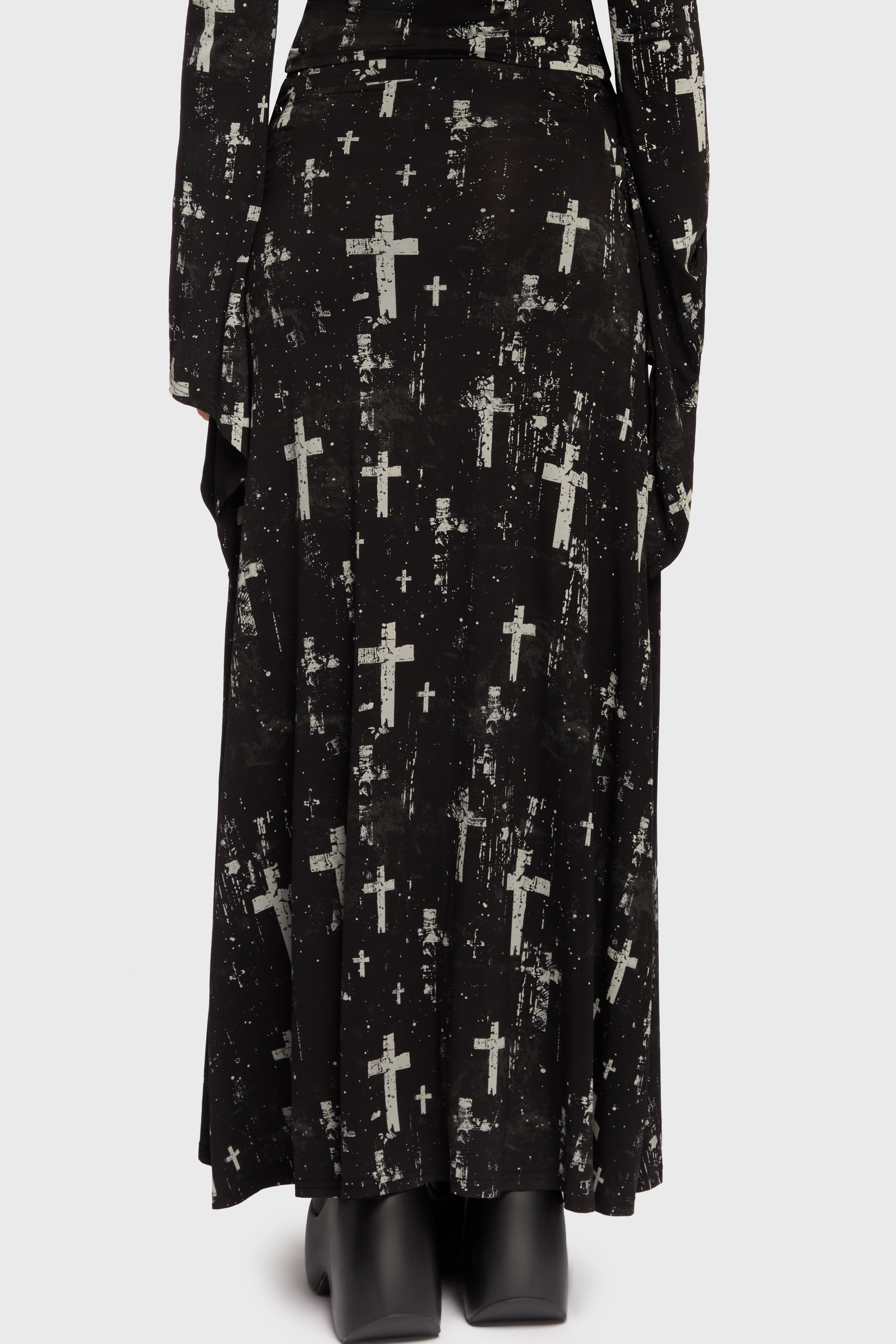 Tenebris Chapel Maxi Skirt