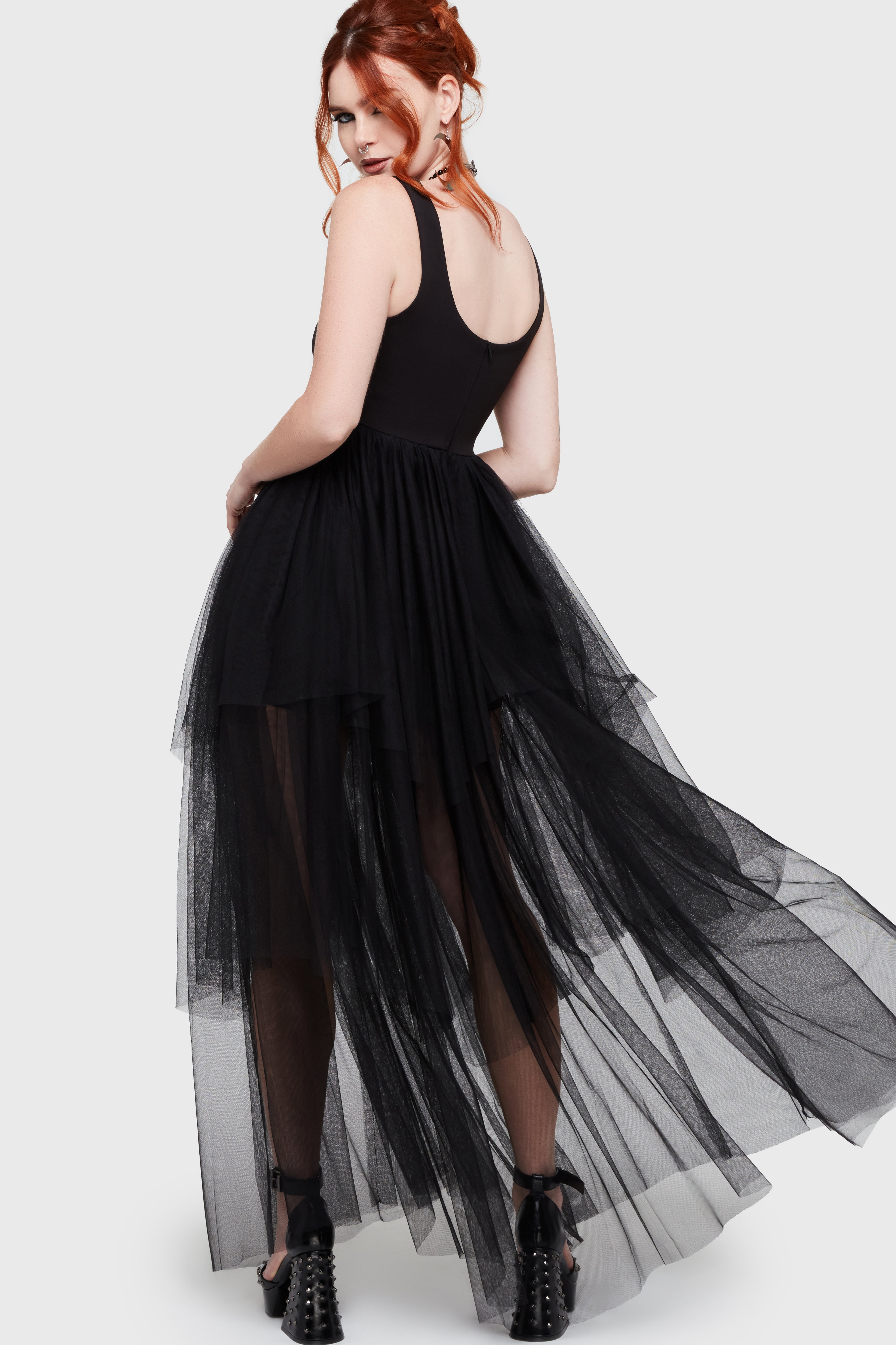 Under The Candle Light Maxi Dress Black