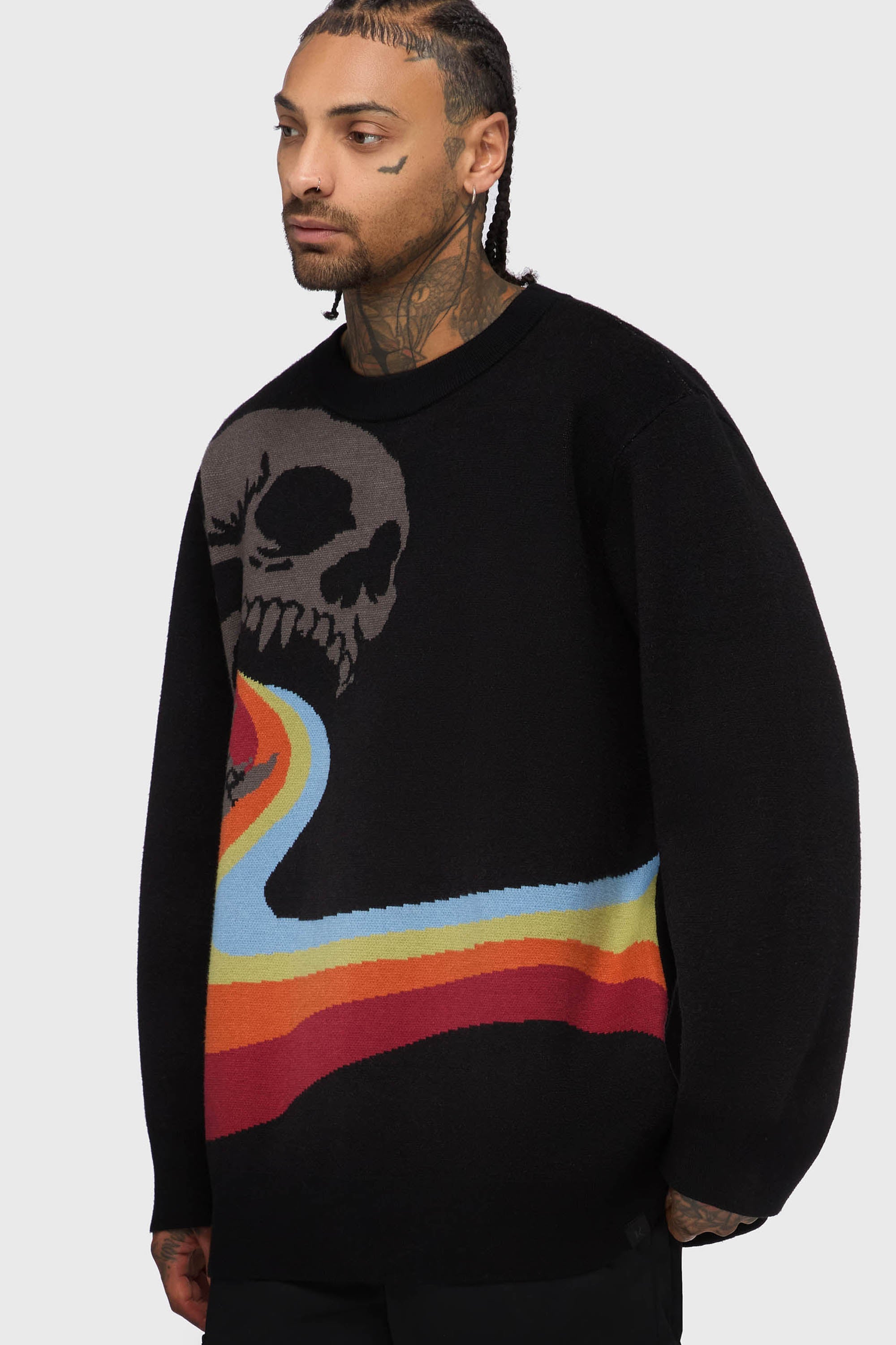 Vntgoth Jacquard Sweater