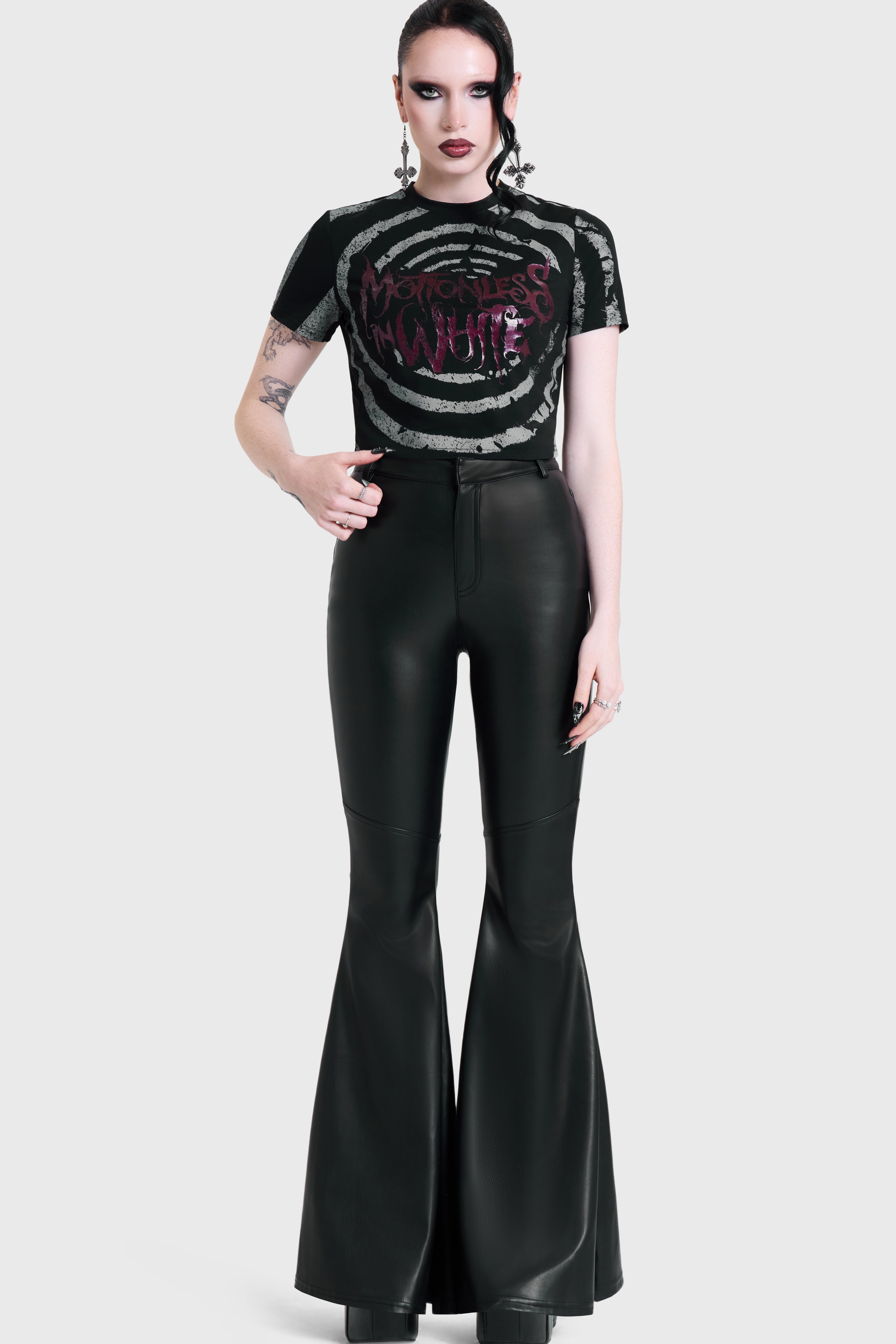 VOICES SPIRAL CROP TOP