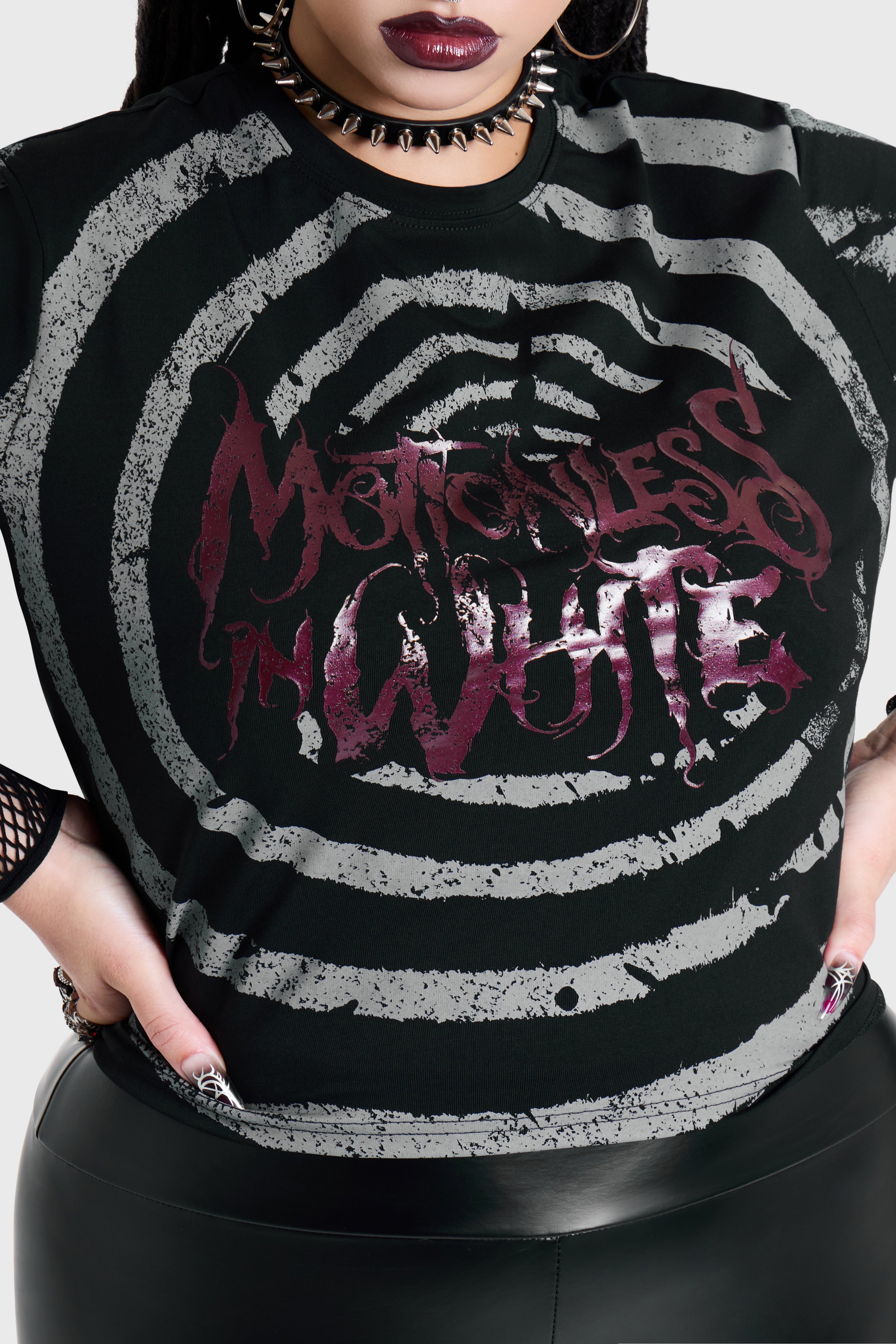 VOICES SPIRAL CROP TOP
