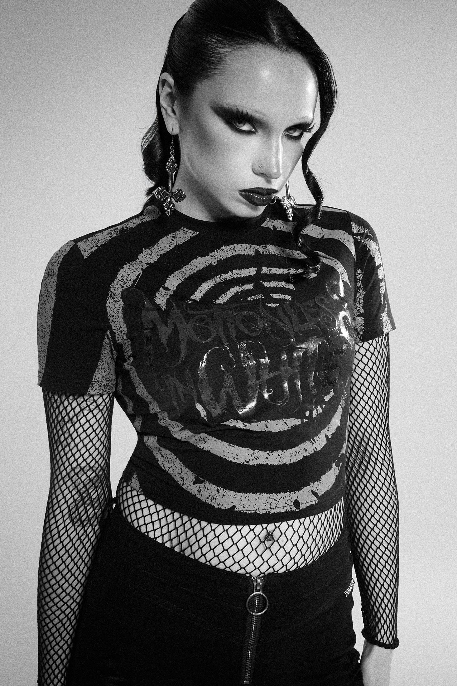 VOICES SPIRAL CROP TOP