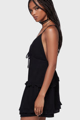 Wolfbane Cove Mini Dress Black