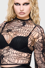 Webs Grasp Long Sleeve Top